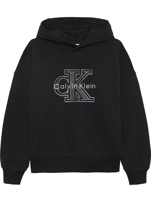 Felpa nera Ck CALVIN KLEIN | IG03068BEH